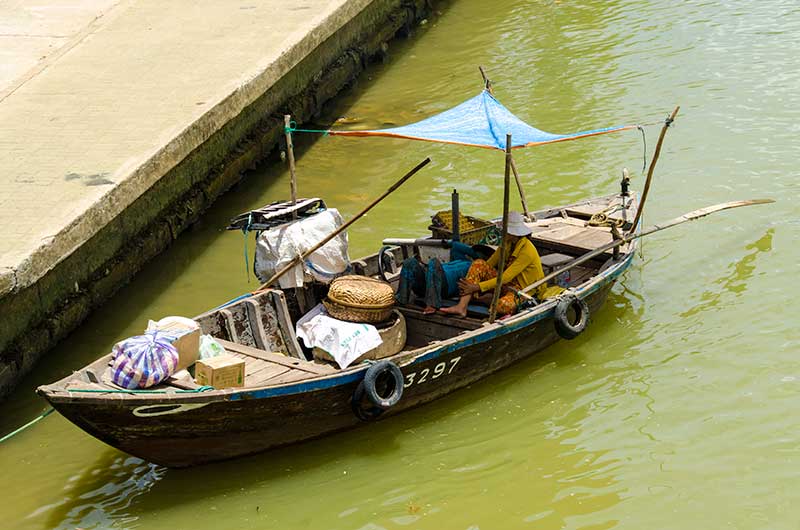 340 - Vietnam - Hoi An - rio Thu Bon